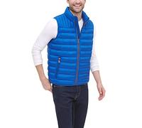 Tommy Hilfiger mensLightweight Down Quilted Puffer Vest Long Sleeve Down Vest - Blue - XX-Large