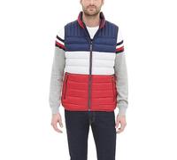 Tommy Hilfiger mensLightweight Down Quilted Puffer Vest Long Sleeve Down Vest - - Large