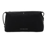 Tommy Hilfiger Men'Sth Central Washbag Pu, Black, One Size