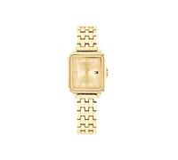 Tommy Hilfiger Mia Collection Three Hand Quartz Movement Watch for Women with Stainless Steel Bracelet or Leather Strap