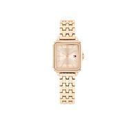 Tommy Hilfiger Mia Collection Three Hand Quartz Movement Watch for Women with Stainless Steel Bracelet or Leather Strap