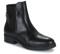Tommy Hilfiger Mid Boots Coin Leather Flat Boot in Black 6