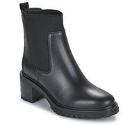 Tommy Hilfiger Mid Boots FLAG MID HEEL LEATHER CHELSEA in Black 7