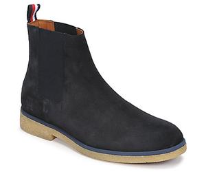 Tommy Hilfiger Mid Boots HILFIGER CREPE SUEDE CHELSEA in Marine 8