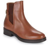 Tommy Hilfiger Mid Boots TH LEATHER FLAT BOOT in Brown 4