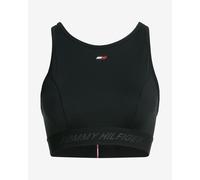 Tommy Hilfiger Mid Intensity High Neck black sports bra - S