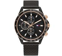 Tommy Hilfiger Miles 1792020 - Man - 44 mm - Analogue - Quartz - Mineral Glass Black 21 mm