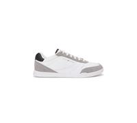 Tommy Hilfiger Mixed Texture Cupsole Trainers Wileather White size 40 | Sneakers Outlet | Men | White 40