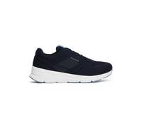 Tommy Hilfiger Men’s Modern Comfort Knit Runner Trainers with Logo, Blue (Desert Sky), 7