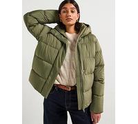 Tommy Hilfiger Modern Down Padded Coat, Green, Size Xxl, Women Green