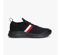 Tommy Hilfiger MODERN RUNNER KNIT S Mens Trainers Black - UK 9