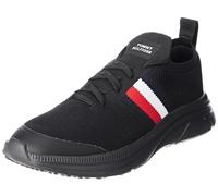 Tommy Hilfiger Modern Runner Knit Stripes, Black, 9