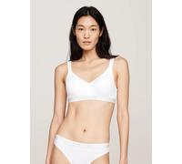 Tommy Hilfiger MONOTYPE Womens Bralette Lifts White - Size Large