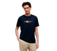 Tommy Hilfiger MSW Flag Graphic Jersey T-Shirt - Desert Sky