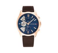 Tommy Hilfiger Multifunction Quartz Watch for Men, Stainless Steel, Water Resistance up to 5 ATM/50 Metres, A Timeless and Modern Classic, Gift for Him, 43.5 mm