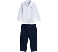 Tommy Hilfiger Newborn BABY ITHACA SHIRT SET GIFTBOX KN0KN02206 BLUE (Dark Night Navy) 24 Month