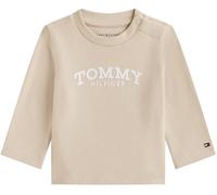 Tommy Hilfiger Newborn MONOTYPE Logo TEE L/S KN0KN02147 Beige (Gulf Sand) 3 Month