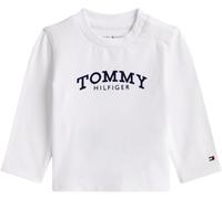 Tommy Hilfiger Newborn MONOTYPE Logo TEE L/S KN0KN02147 White (White) 18 Month