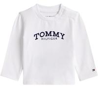 Tommy Hilfiger Newborn MONOTYPE Logo TEE L/S KN0KN02147 White (White) 3 Month