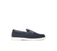 Tommy Hilfiger Nubuck Slip On Loafers Navy
