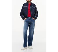Tommy Hilfiger Nylon Piping Jacket Dark Night Navy size XS | Cropped Jackets Outlet | Women | Black XS