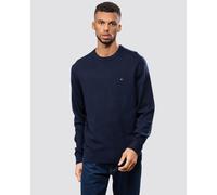 Tommy Hilfiger Organic Cotton Cashmere Mens Crew Sweater - Blue - Size X-Large