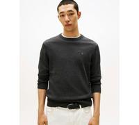 Tommy Hilfiger Men's Pima Org Ctn Cashmere Crew Neck Mw0mw28046 Pullovers, Grey (Dark Grey Heather), L