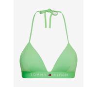 Tommy Hilfiger Original Logo Bikini Top Green White Women - XS