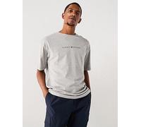 Tommy Hilfiger Original Loungewear T-Shirt - Light Grey, Light Grey, Size M, Men Light Grey
