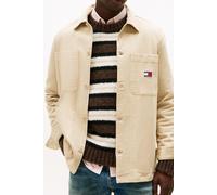 Tommy Hilfiger Oversized Fit Herringbone Twill Overshirt Gulf Sand size L | Casual Shirts Outlet | Men | Brown L