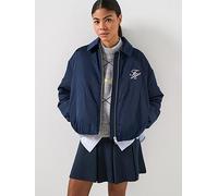 Tommy Hilfiger Padded Nylon Jacket, Blue, Size M, Women Blue