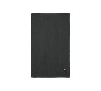 Tommy Hilfiger Pima Cotton Cashmere Ribbed Scarf, Charcoal Heather