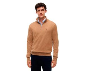 Tommy Hilfiger Pima Org Ctn Mock Half Zip Sweater