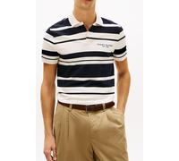 Tommy Hilfiger Pique Multi Stripe Polo Ivory Petal/desert Sky size L | Poloshirts Outlet | Men | White L