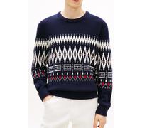 Tommy Hilfiger Placed Fairisle Wool Desert Sky/ivory Petal size XL | Sweaters Outlet | Men XL