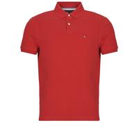 Tommy Hilfiger Men’s Short Sleeve 1985 Regular Fit Polo Shirt, Multicolor (Medium Red), L