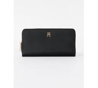 Tommy Hilfiger Popette Large Nylon Womens Zip Bag - Black - Black - One Size