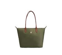 Tommy Hilfiger Popette Large Tote Bag with Zipper, Huntsman Green, One Size