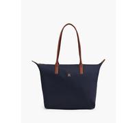 Tommy Hilfiger Popette Nylon TH Monogram Tote Bag Navy