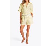 Tommy Hilfiger Poplin Short Shirting Stripe Citronella size XL | Shorts Outlet | Women | Brown XL