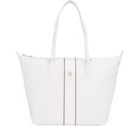Tommy Hilfiger Poppy Large Tote Bag with Zipper, Ecru, One Size