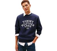 Tommy Hilfiger Men HILFIGER ARCH SWEATSHIRT MW0MW41426 Pullover Sweatshirt, BLUE, M
