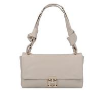 Tommy Hilfiger Pushlock Shoulder Bag Leather 26 cm beige