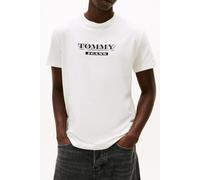Tommy Jeans Bills Font Regular Fit Short Sleeve T-shirt Beige S Men