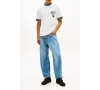Tommy Hilfiger Regular City Sign Ss Tee Ecru size L | Print T-Shirts Outlet | Men | Brown