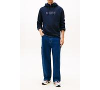 Tommy Hilfiger Regular Entry Dna Pullover Hoodie Dark Night Navy size XL | Hoodies Outlet | Men | Black XL