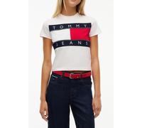 Tommy Hilfiger Regular Flag Ss Tee Ancient White size M | Shirts Outlet | Women | White M