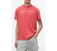 Tommy Hilfiger Regular Linear Logo Anthem Red size M | Basic T-Shirts Outlet | Men | Red M