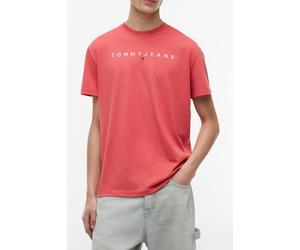 Tommy Hilfiger Regular Linear Logo Anthem Red size M | Basic T-Shirts Outlet | Men | Red M