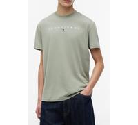 Tommy Hilfiger Regular Linear Logo Spring Olive size S | Basic T-Shirts Outlet | Men | Green S